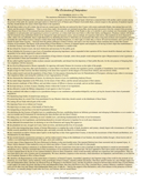 Single-Page Declaration Of Independence