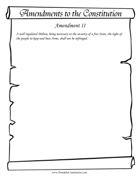 Amendment II Founding Document