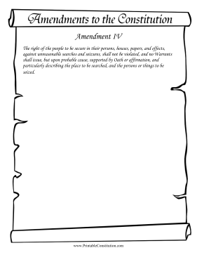 Amendment IV Founding Document