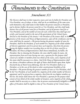 Amendment_XII Founding Document