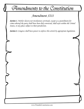 Amendment_XIII Founding Document