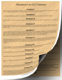 Amendments To Constitution Parchment