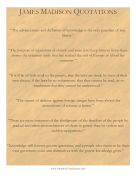 James Madison Quotations Founding Document