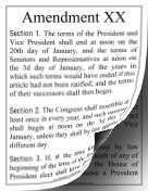 Large Print Amendment XX Founding Document