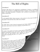Bill Of Rights — Large Print